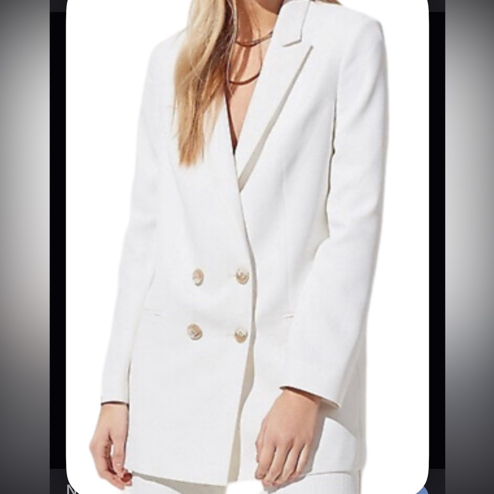 Express blazer with gold buttons